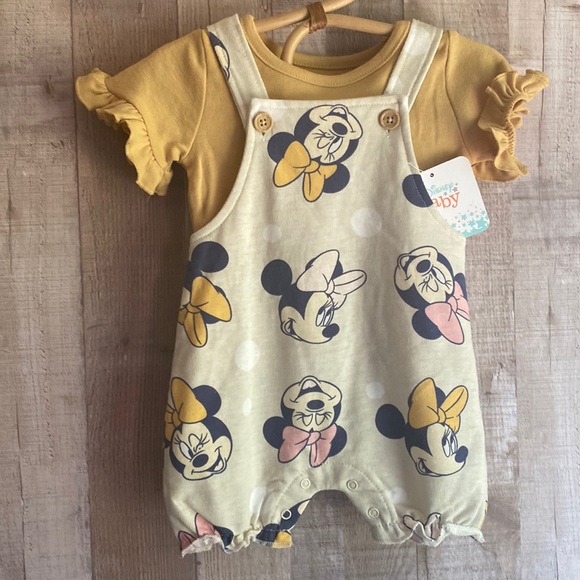 Disney Other - ✨3/$20✨ NWT Disney Baby Minnie Mouse Coordinated Set, Size 3/6M